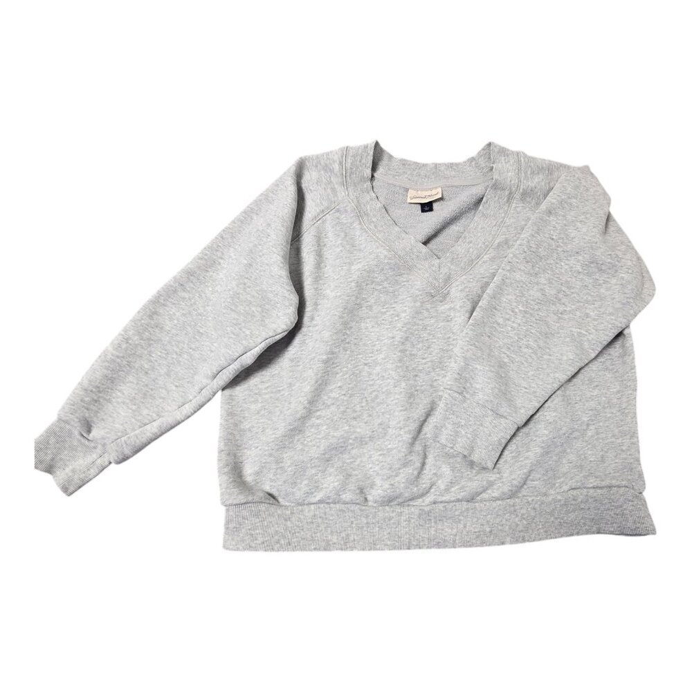 Universal Thread pullover jersey gray heather large pre=owned